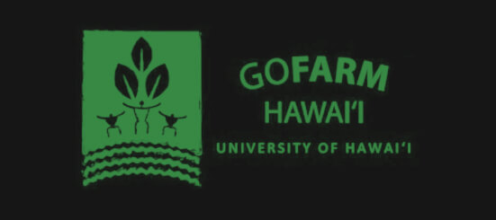 Go Farm Hawaii University of Hawaii logo